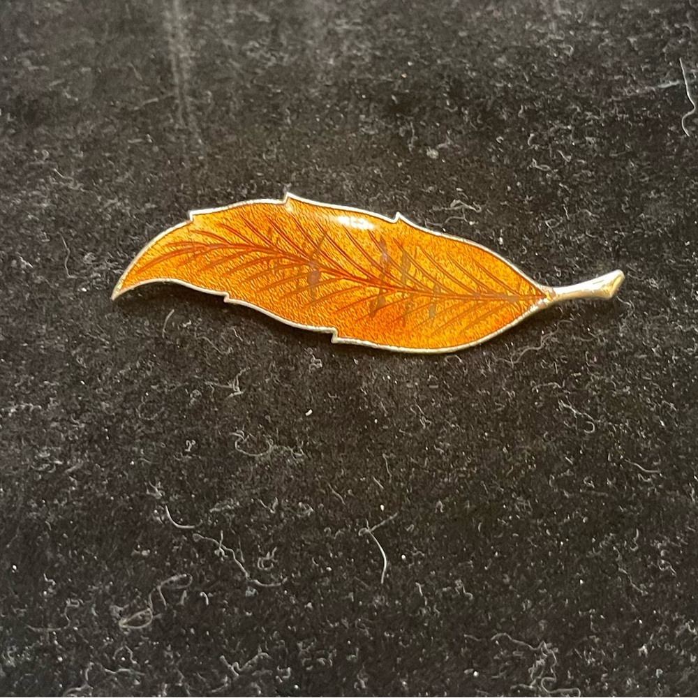 Vintage Cloisonné Brooch